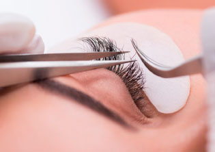 Наращивание ресниц (классика)